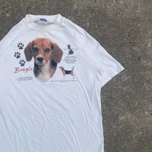 Vintage Beagle T-Shirt Men's Large